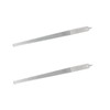 2PC 8 Diamond Dust Nail File - Stainless Steel Nail