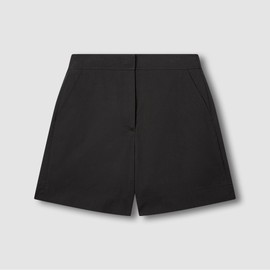 JAJU [JAJU] Women's Cotton Half Pants_Black