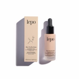 LEPO | Foundation Bio Perfection Nr. 02 Natur, für mittlere Haut, mit Dattelöl, Macadamia und Reisstärke