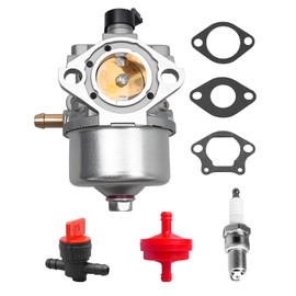 Carburetor Fit for Exmark Commercial 30" X-Series ECX180CKA30000 Lawn Mower, Carb Tune Up Kit with Fuel Filter Spark Plug Valve Gasket