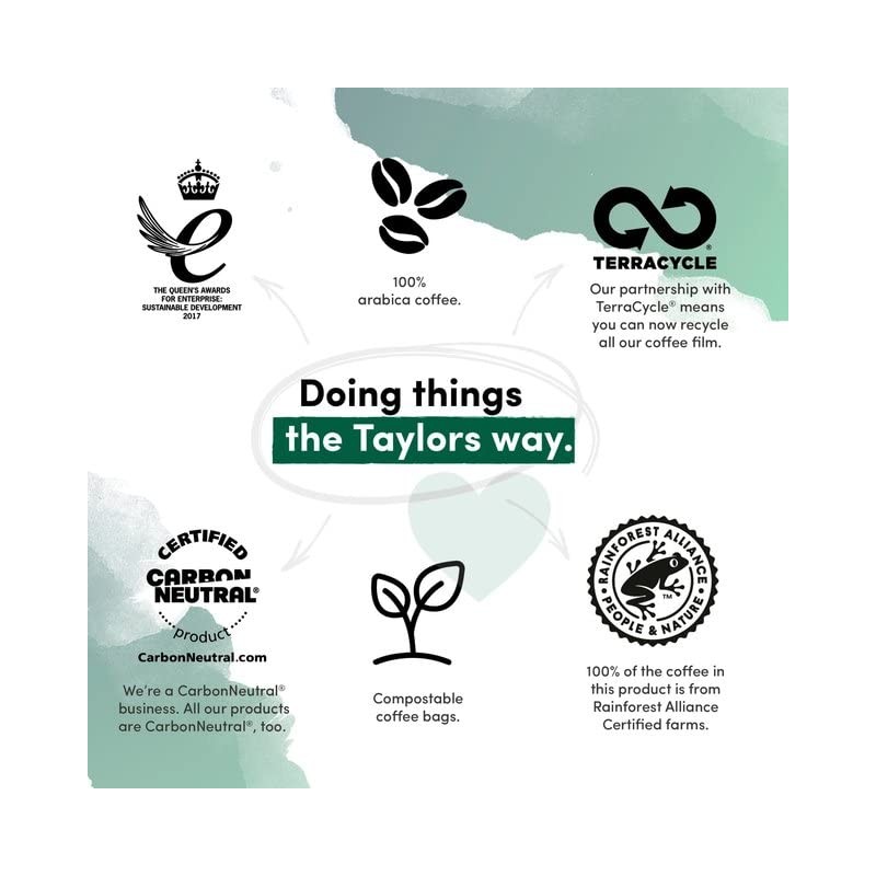 Taylors of Harrogate Rich Italian Beans Roast Coffee, 227g