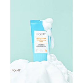 Point Deep Clean Whip Cleansing Foam, 100g, 2 packs / 포인트 딥 클린 휩 클렌징 폼, 100g, 2개