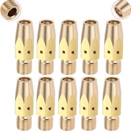 Gas Diffusers 169 728 MIG Contact Tip Adapters Fit for Miller M25 M25M M40 Replacement (10Pcs)
