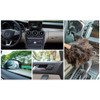 iHUFeather Ostrich Feather Duster 16 inch Feather Duster Fluffy Natural