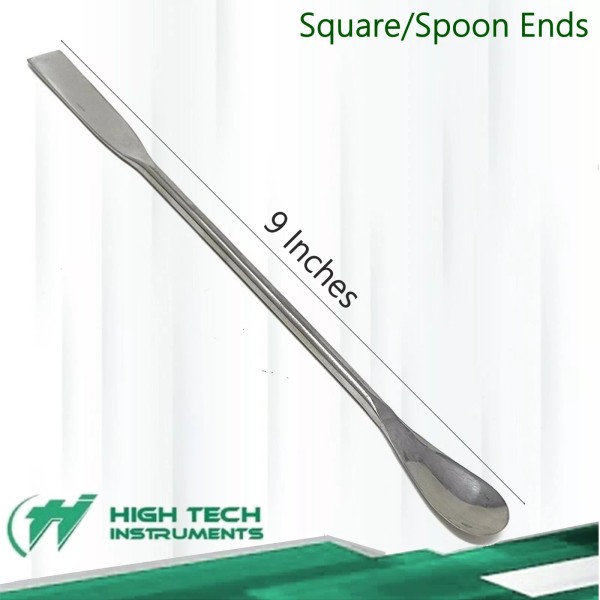 HTI Brand Stainless Steel Micro Lab Sampling Spoon Double Head