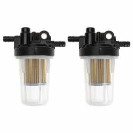 Unbranded 2X Fuel Filter Assembly 6A320-58862 For Kubota B2320 B2410 L2800 L3400 LX2610HSD