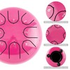 Ubblove Steel Tongue Drum, Tongue Drum 6 Inch 8 Notes