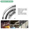 M METERXITY 4-Pack OD 2 Inch 90 Degree Mandrel Bend