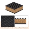 HARFINGTON 4pcs Rubber Anti Vibration Pads 2" x 2" x
