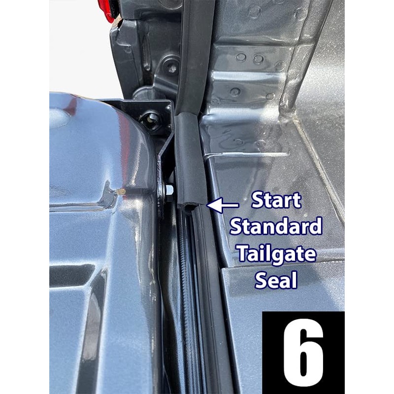 ESI Ultimate Tailgate Seal with Taper Seal Compatible with Nissan