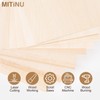 MITINU 12 Pack Basswood Sheets for Crafts,18"x12"x1/8" 3mm Thick Plywood
