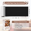 KING MOUNTAIN Leather Repair Patch,4 x 63 Inches self Adhesive