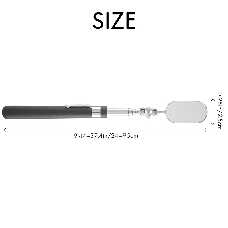Micvtve 3 x telescopic inspection tool for checking the condition