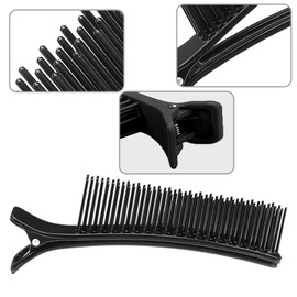 Set of 5 Duckar Professional Hair Cutting Clips No Damage No Trace Multifunctional Salon Hair Clips for Hairdressers, Professional, Face Wash and Makeup