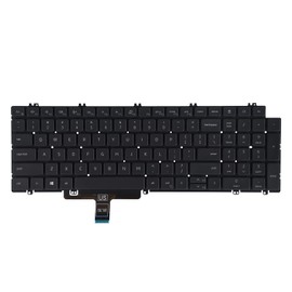 SUNMALL Replacement Keyboard Compatible with Dell Latitude 5520 5521 Precision 3560 3561 with Backlit