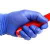 Strong nitrile examination & protective gloves SIZE L ( 8-9)