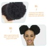OHPHCALL Create a Look Pcs Afro Curly Bun Hair Pieces