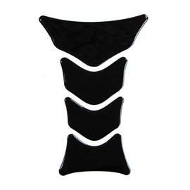 BIKE-label Tank Pad Motorcycle Sticker Paint Protection Black 500940
