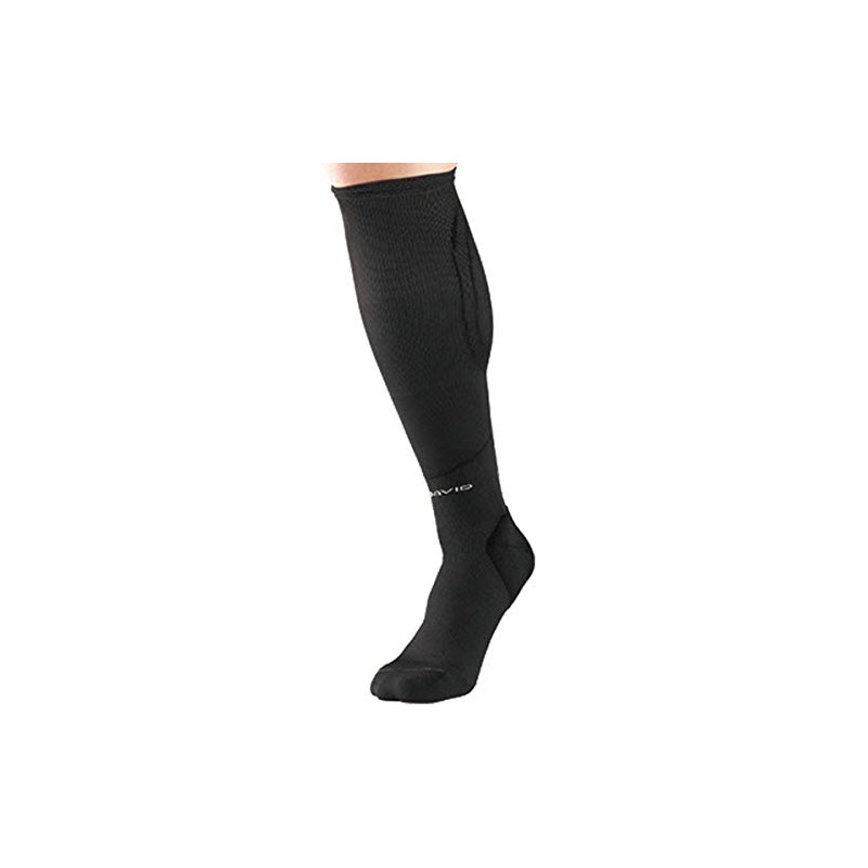 mcdavid comfort long body care socks (8832-bk)