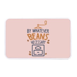 Fabulous Aufbewahrungsbox aus Metall, Rosa – By Whatever Beans Necessary Coffee Drink – 11 x 18,5 x 5,5 cm – Aufbewahrungsbox, Schlüssel, Werkzeug, Lunchbox, Zucker, Kekse