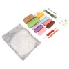 Crochet Starter Kit Educational Colorful DIY Craft Supplies Crochet Potted