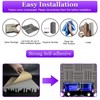TroyStudio Self-adhesive Acoustic Foam Panels, 12 X 12 X 2