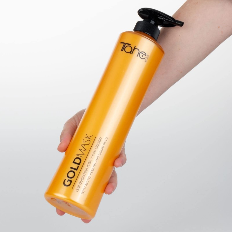 Tahe Botanic Gold Regenerating Hair Mask with Pure Keratin and