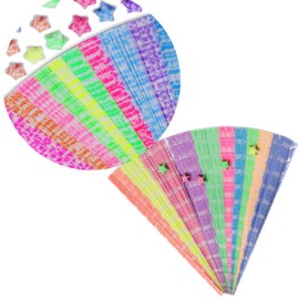 Luminous star paper strips, origami strips (20 colors/600 sheets)