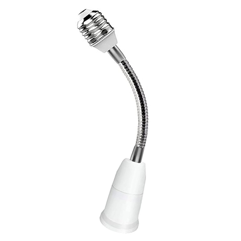 Enwye 4Pcs Flexible Lamp Holder, E27 to E27 Lamp Holder,