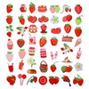 100 Pack Strawberry Stickers, Strawberry Shortcake Party Favors, Birthday Decorations