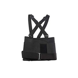 SANTUL, Faja Ajustable con Banda Elástica, Color Negro, Varillas para Soporte Sacro Lumbar, Costuras Reforzadas, Talla Grande, Modelo 8873