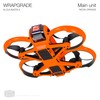WRAPGRADE Skin Sticker for DJI AVATA 2 (Neon Orange)