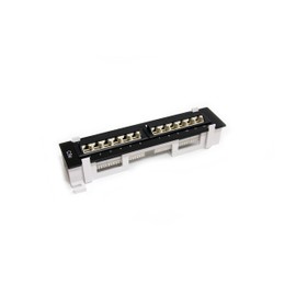 StarTech.com 1U 12 Port Wall Mount Cat5e 110 Patch Panel - 45 Degree (PANEL4512)