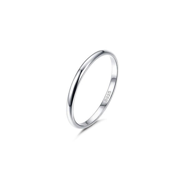 Gold Gala 925 Sterling Silver Band Ring Made in Italy,