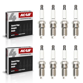 MAS - Juego de 8 bujías de iridio SP479 compatibles con Ford E150 E250 E350 E450 Econoline Super Duty Excursion F150 F250 Mazda repuesto para SP-479 AGSF22WM AGSF22WMF4 AGSF-22W-M AGSF-22W-MFF 4 4