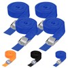 Tanstic 4Pcs Lashing Straps, 1 inch x 10 ft Tie