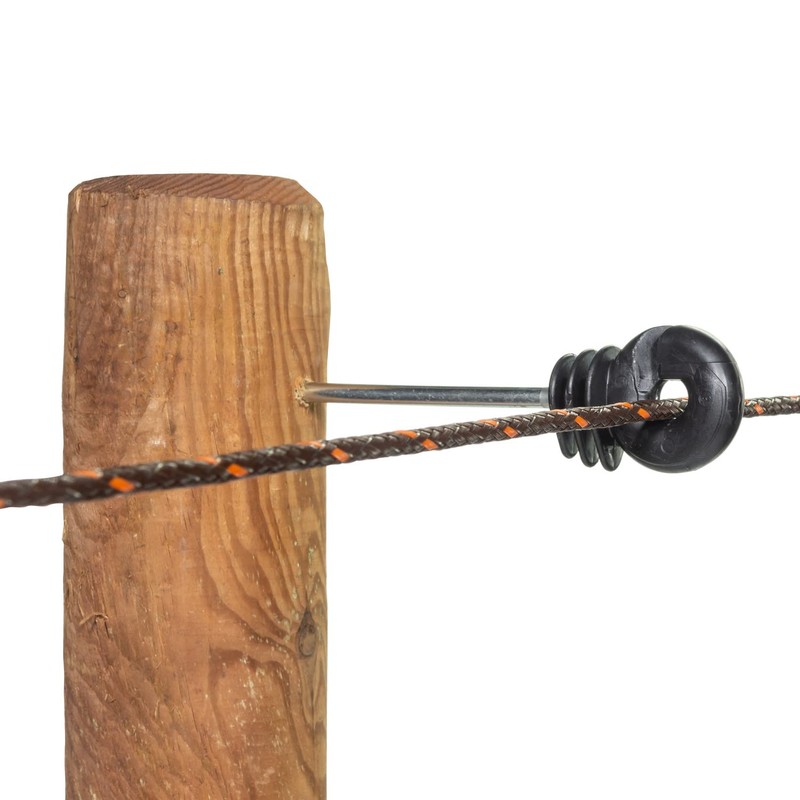 20 x Gallagher Offset Insulator 100mm