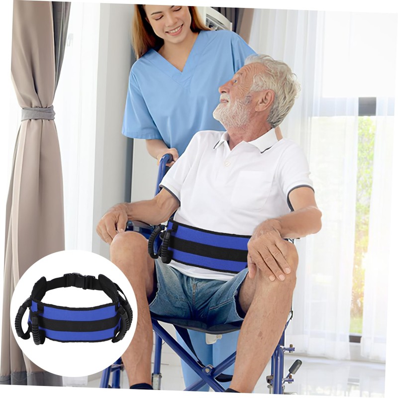 Baluue Elderly Mobility Aid Lightweight Walking Transfer Strap for Seniors