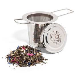 Boomers Gourmet - Tea Strainer I Tea Filter for Loose Tea with Lid - Tea Strainer Made of 304 Stainless Steel for Most Tea Pots and Tea Cups - 1 Strainer - 1 Piece