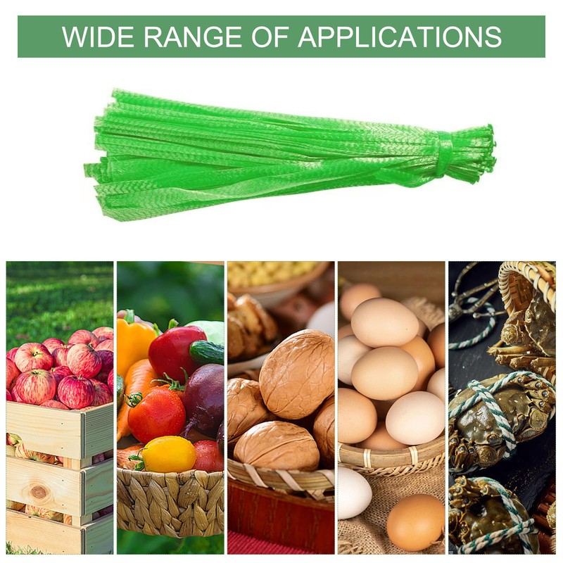 Mordx 100Pcs Reusable Produce Plastic Mesh Bag,20 Inch Seafood Boil