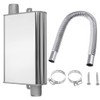 24mm Exhaust Pipe Silencer Muffler with Clamp Bracket for Webasto