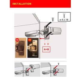Hettich Tür und Möbel Dämpfer Scharniertopf NUR für Topfbänder Eckanschlag Türdämpfer Soft Closing Automatik Scharnierdämpfer Aufschraub System Türanschlagdämpfer 2 Stück