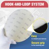 Selead Sandpaper 225 mm Velcro Durable Sanding Pads Pack of