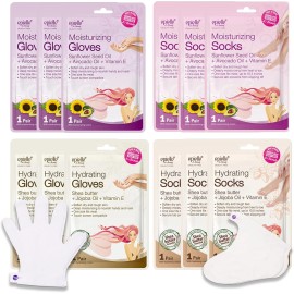Hydrating Hand Foot Masks Gloves Socks 12pc