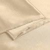 Yorkshire Bedding Champagne Satin Pillow Cases 4 Pack for Hair