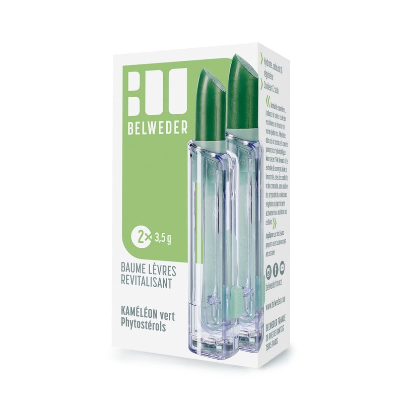 BELWEDER - 2 revitalising lip balm with phytosterols - protective,