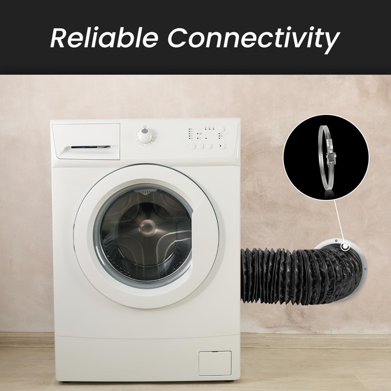 5" Inch Pack of 2 - Duct Connector Flange -