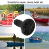 2Pcs Kayak Canopy Mounting Base ABS Plastic Boat Sun Shade