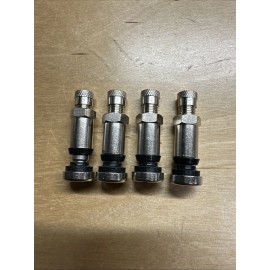 Brabus Logo Mono V 2pc /BBS /OZ Wheel Valve Stems - Made In Germany (Set 4)