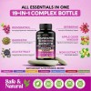 Resveratrol + Berberina + Quercetina Con 120 Caps. Hecho Usa